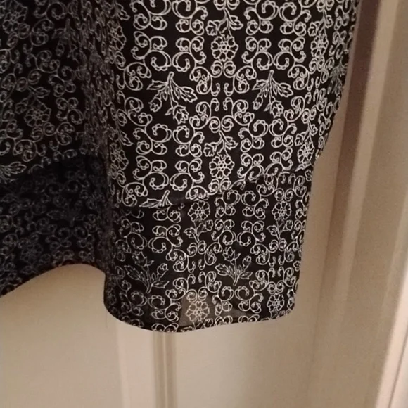 Reversible Flowy Summer Skirt And Blouse Set New Size 2X - Picture 2 of 8